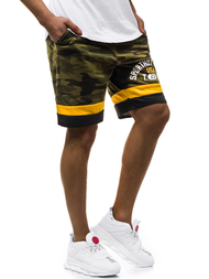 Spodenki męskie zielone OZONEE JS/KK300152