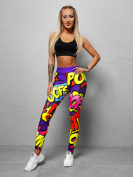 Legginsy damskie kolorowe OZONEE O/20937Z