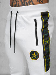 Спортивний костюм чоловічій білий OZONEE O/FF3562AB