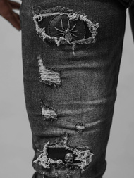 Чоловічі джинси Чорнi OZONEE NB/MP0167G