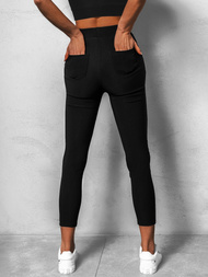 Legginsy damskie czarne OZONEE O/TS233/1Z