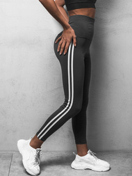 Legginsy damskie grafitowe OZONEE JS/YW88036/2