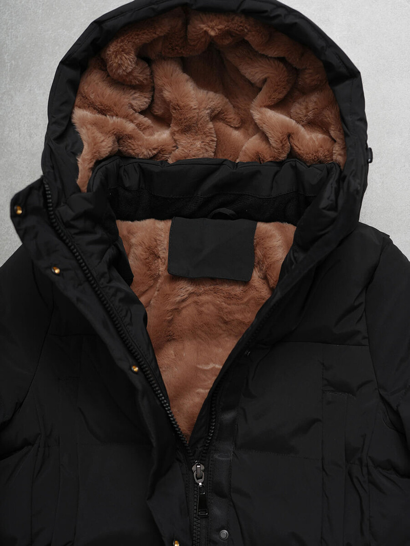 Куртка жіноча чорна OZONEE JS/5M3233/392