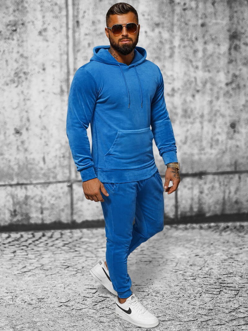 Спортивний костюм чоловічій cинiй OZONEE JS/8C1171/17