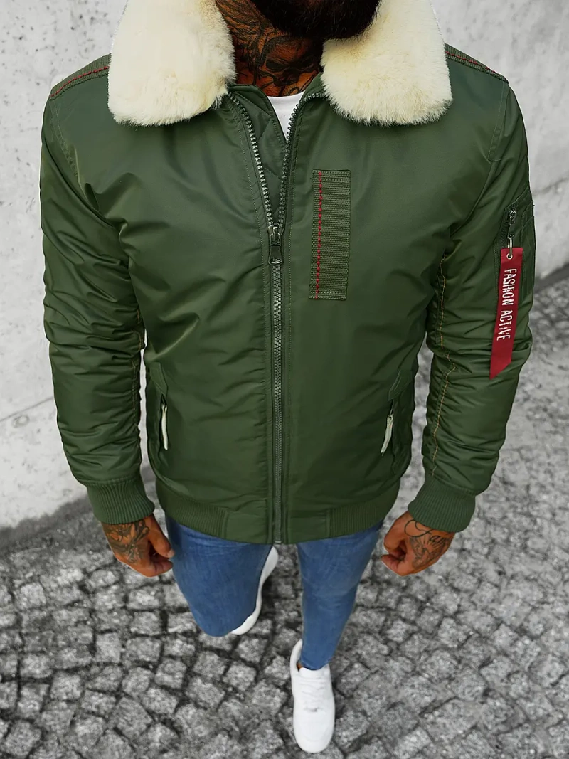 Kurtka męska zielona OZONEE O/X1026KZ