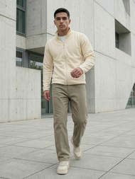 Толстовка чоловіча Кремова OZONEE JS/HH016/1