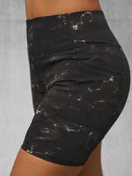 Komplet sportowy dwuczęściowy damski czarny OZONEE O/XL015/1Z