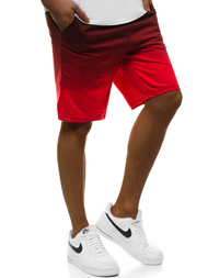 Spodenki męskie czerwone OZONEE JS/KK300123/20