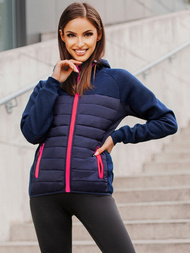 Kurtka damska granatowa OZONEE JS/KSW4002Z