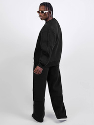 Толстовка чорна OZONEE O/SWE23049