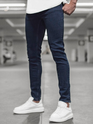 Spodnie męskie jeans niebieskie OZONEE O/4409/02