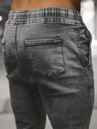  Штани чоловічі джоггери Чорнi OZONEE DJ/5671