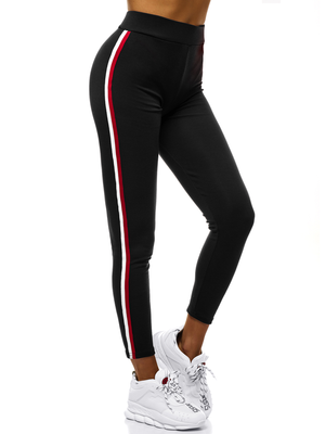 Legginsy damskie czarne OZONEE JS/1036/A1