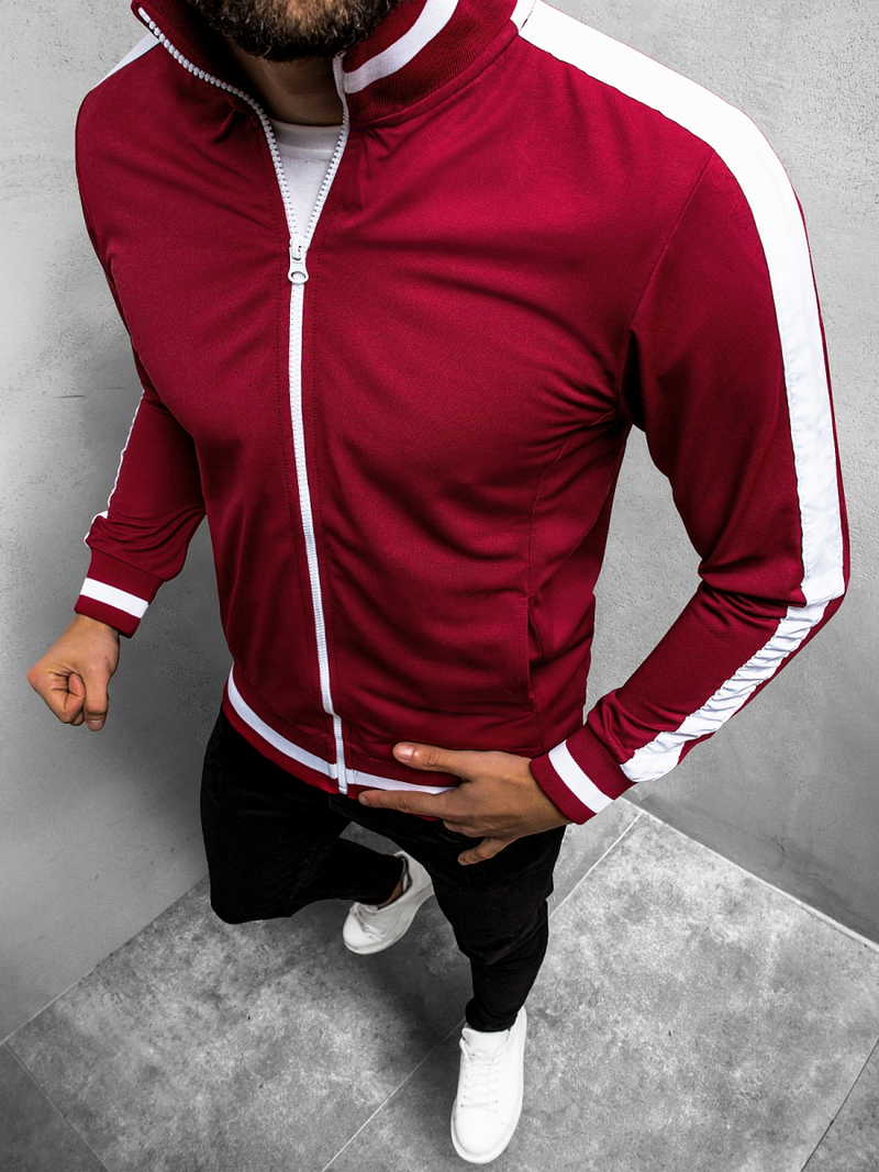 Толстовка чоловіча Бордова OZONEE O/2126Z