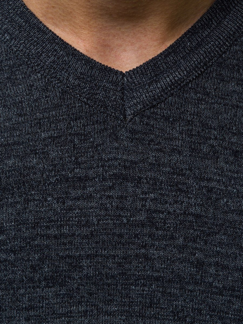 Sweter męski indigo OZONEE HR/1816Z