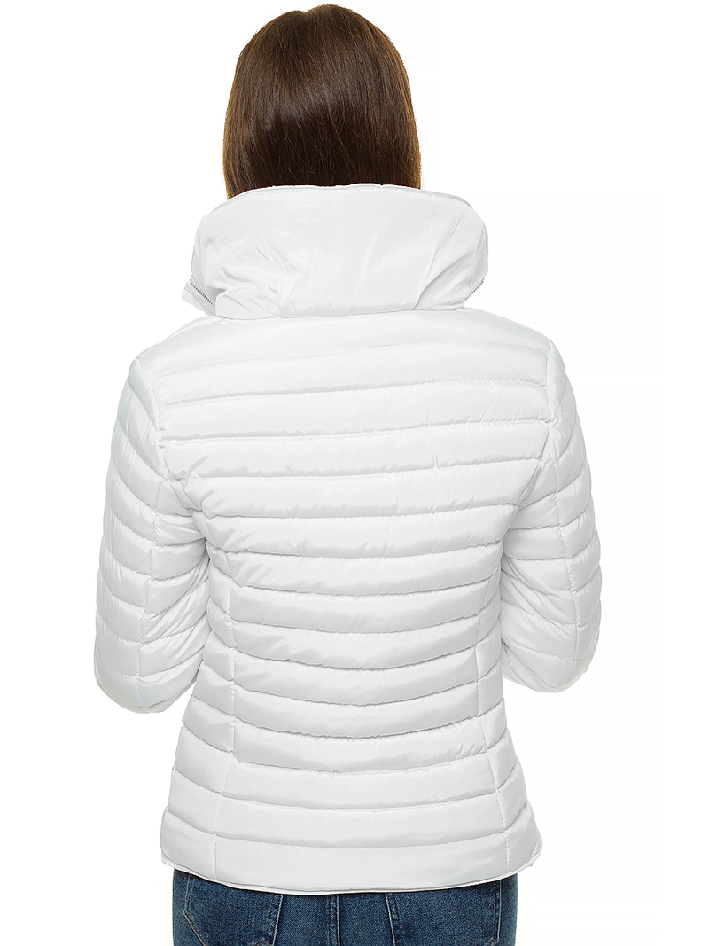 Kurtka przejściowa damska biała OZONEE JS/M23063/9