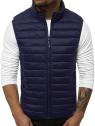 Kamizelka męska pikowana granatowa OZONEE JS/LY32