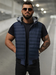 Безрукавка чоловіча Темно-Синя OZONEE JS/8M983/215