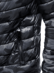 Куртка чоловіча Темно-сіро-Камуфляжна OZONEE JS/SM80Z