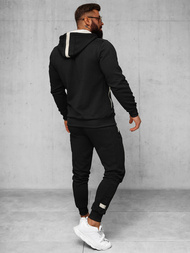 Спортивний костюм чоловічій чорний OZONEE O/FF5032AB