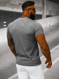 Футболка чоловіча Графітові OZONEE JS/712005/5Z