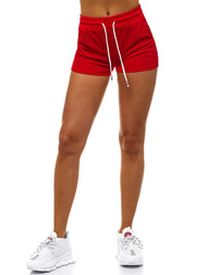 Шорти спортивні жіночі Червонi OZONEE JS/1023/B5