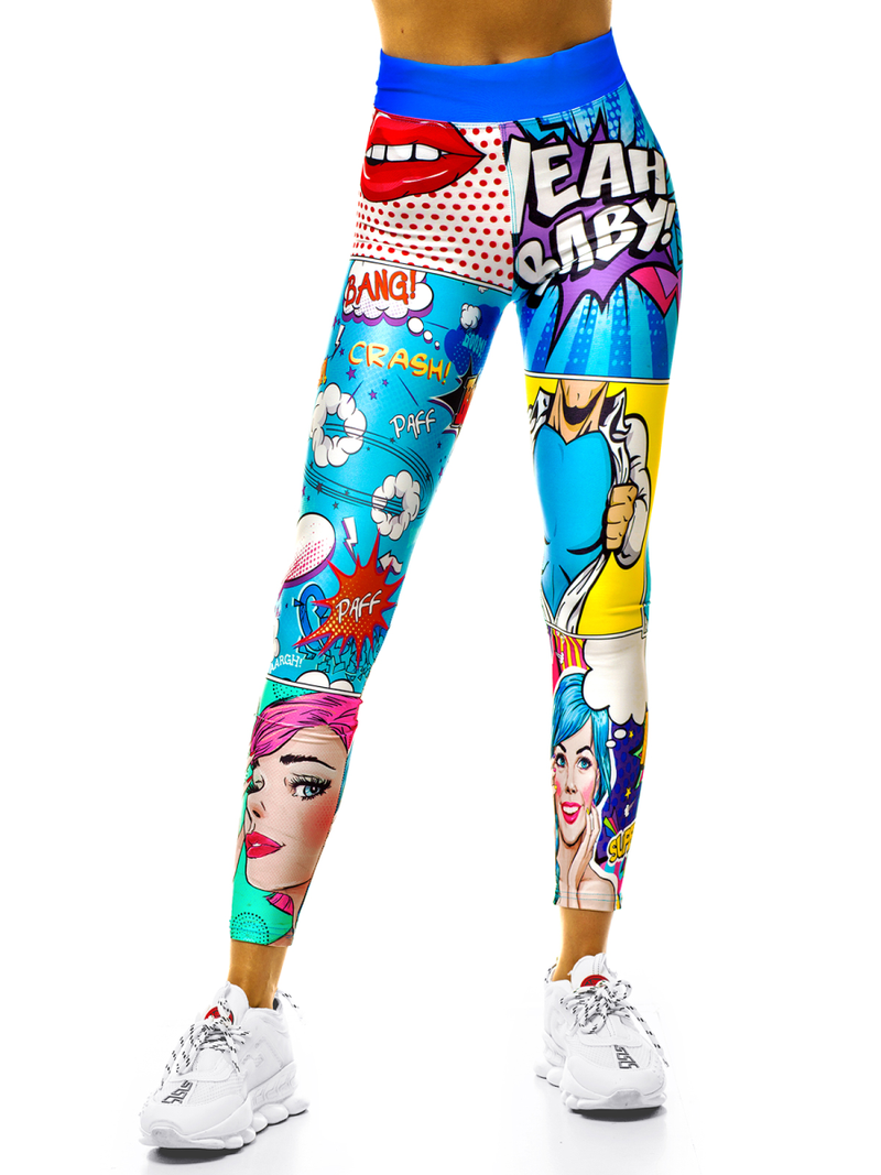 Legginsy damskie kolorowe OZONEE O/20936