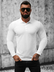 Longsleeve męski biały OZONEE O/B263