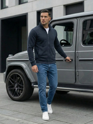 Толстовка чоловіча Темно-Синя OZONEE JS/2002