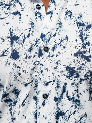 Класична сорочка чоловіча Бiла OZONEE O/V74