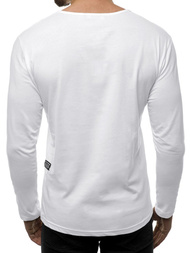 Футболка з довгим рукавом чоловіча Бiла OZONEE O/1114