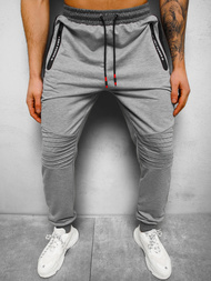 Spodnie dresowe męskie szare OZONEE JS/68K10326