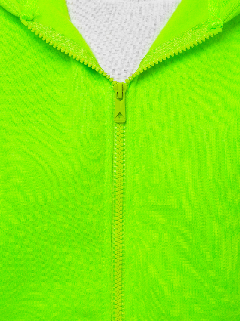 Bluza rozpinana damska zielono-neonowa OZONEE JS/W03Z