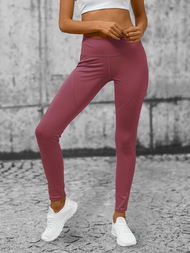Legginsy damskie różowe OZONEE O/YY9270