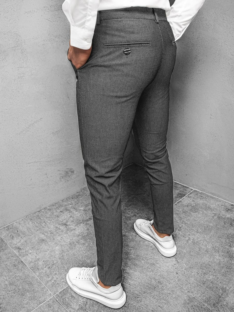 Штани чоловічі графіт OZONEE DJ/5534