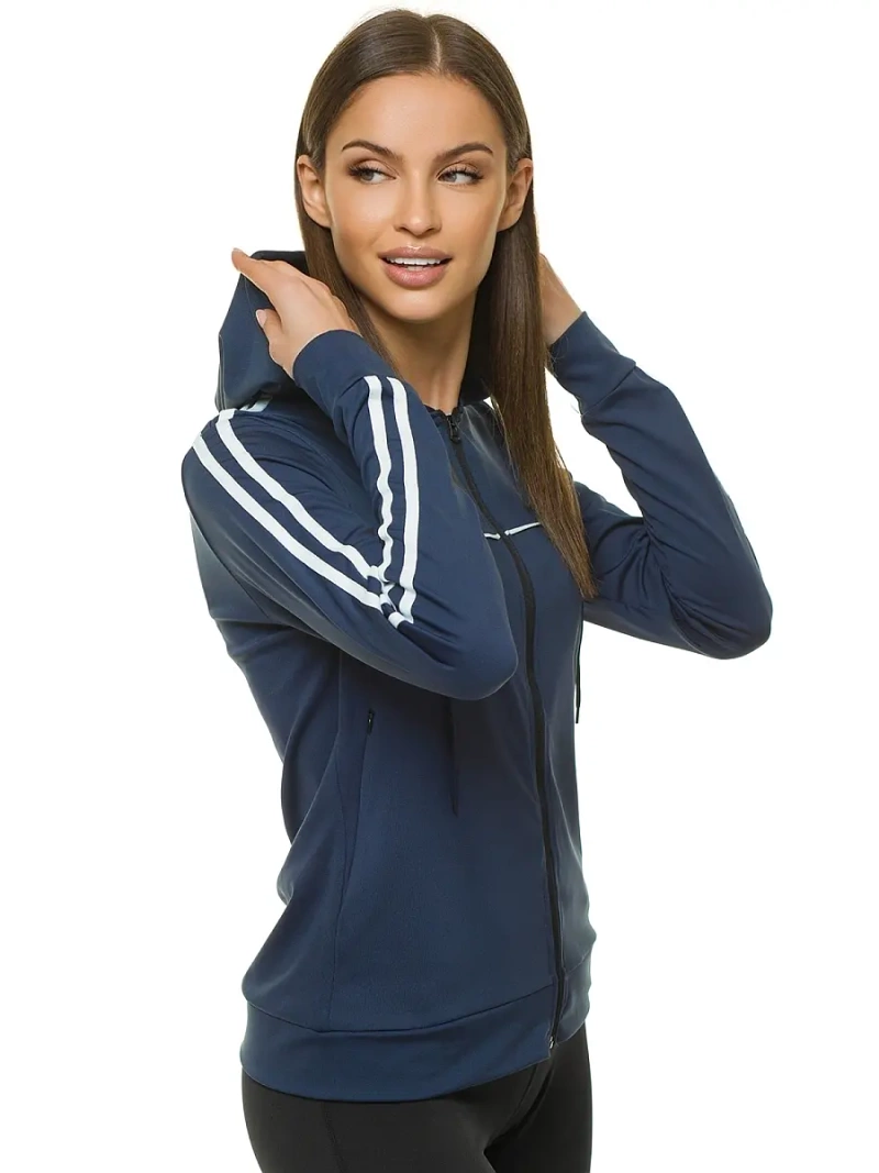 Kurtka damska przejściowa granatowa OZONEE JS/M20316