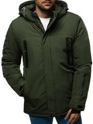 Kurtka zimowa męska khaki OZONEE O/9801