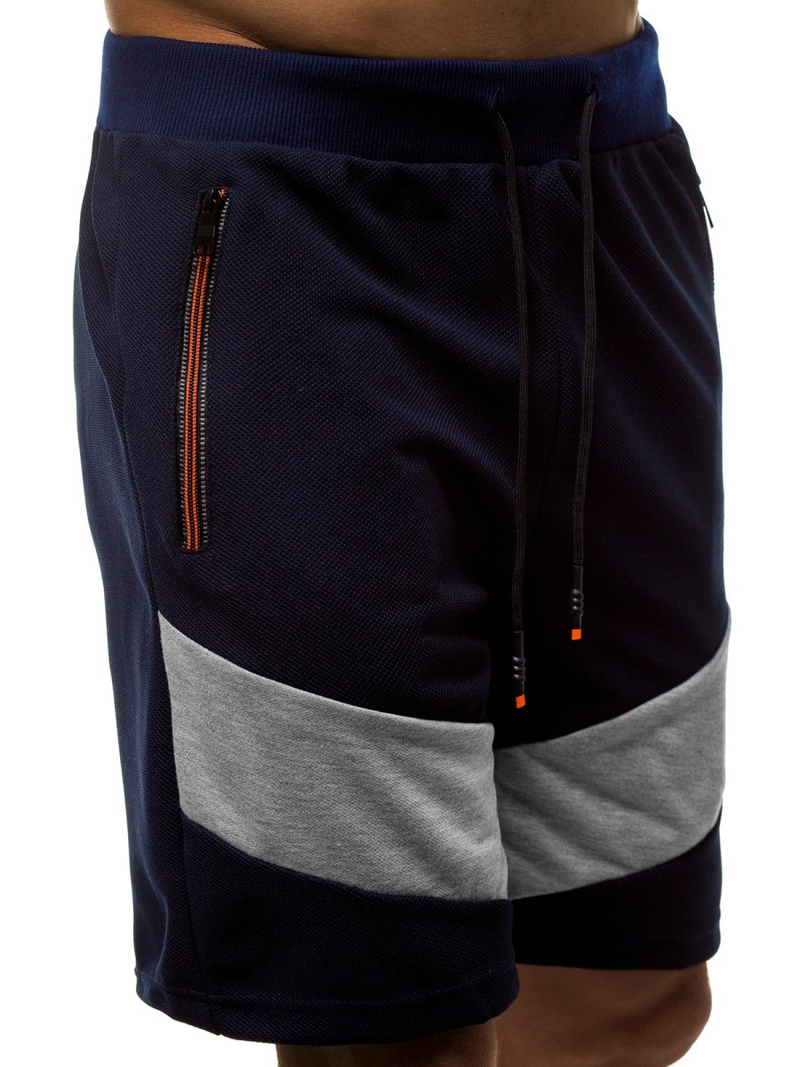 Spodenki męskie granatowe OZONEE JS/KS2515