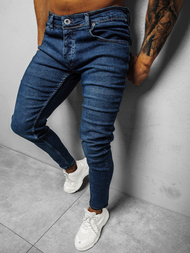 Spodnie jeansowe męskie granatowe OZONEE E/1204SP