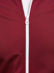 Bluza męska rozpinana bordowa OZONEE O/2126Z