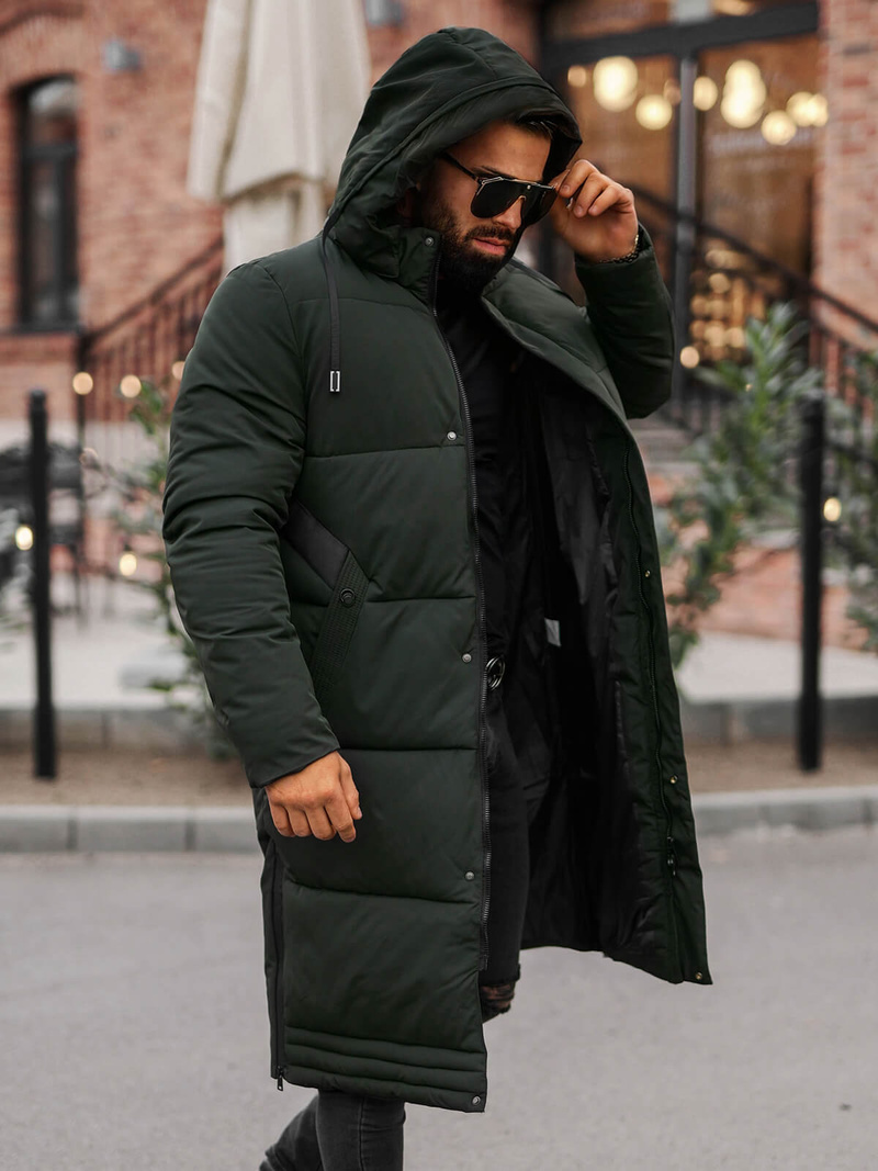 Куртка чоловіча Темно-Зелена OZONEE JS/19M1290/136