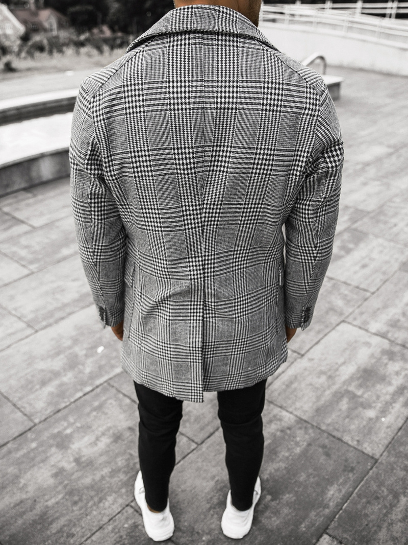 Пальто чоловіче Чорно-Бiлий OZONEE JS/JP1192