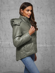 Куртка жіноча Яскраво-Зеленi OZONEE JS/5M3185/236