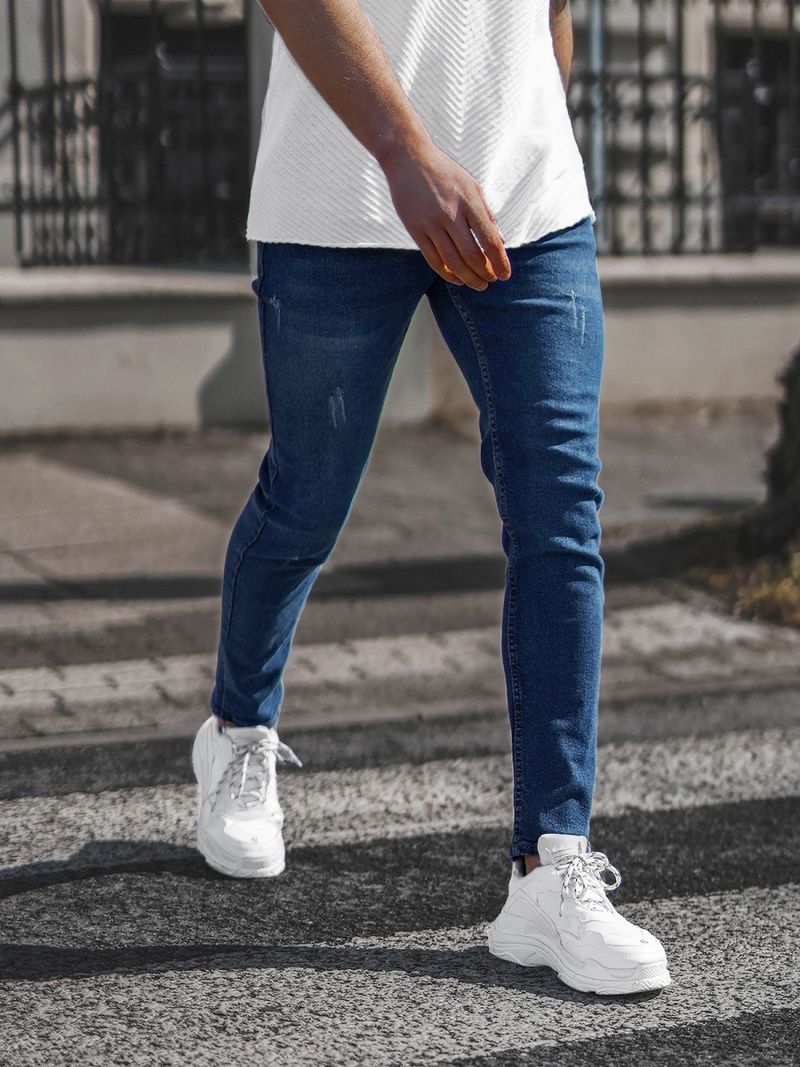 Штани чоловічі tемно-синi OZONEE E/5193/01