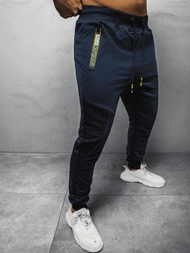 Spodnie dresowe męskie granatowe OZONEE JS/68K10226