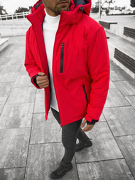 Куртка чоловіча Червона OZONEE JS/HH011/5Z