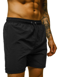 Spodenki kąpielowe męskie czarne OZONEE O/YW07003/1