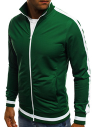 Bluza męska rozpinana zielona OZONEE O/2126