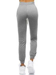 Spodnie dresowe damskie szare OZONEE O/9927