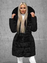 Куртка жіноча чорна OZONEE JS/11Z8096